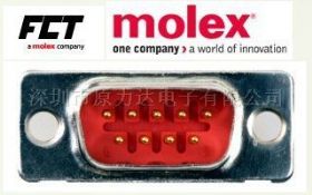 fct electronics/molex | d-sub连接器 | 深圳原力达molex分销商